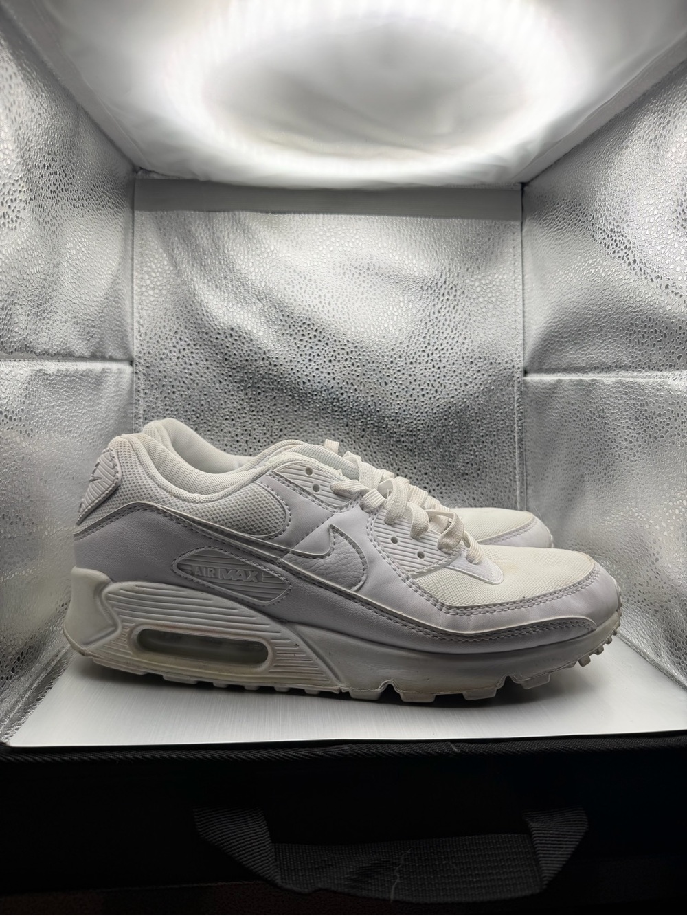 Nike White Air Max Low-Top Sneakers
